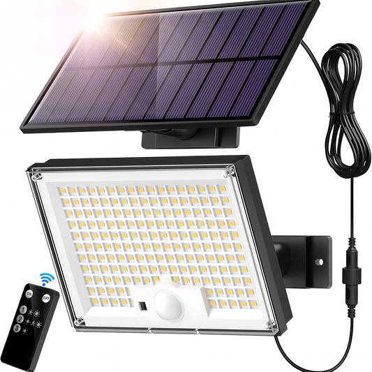 Foco solar LED Maxon – Iluminación exterior con 3 modos